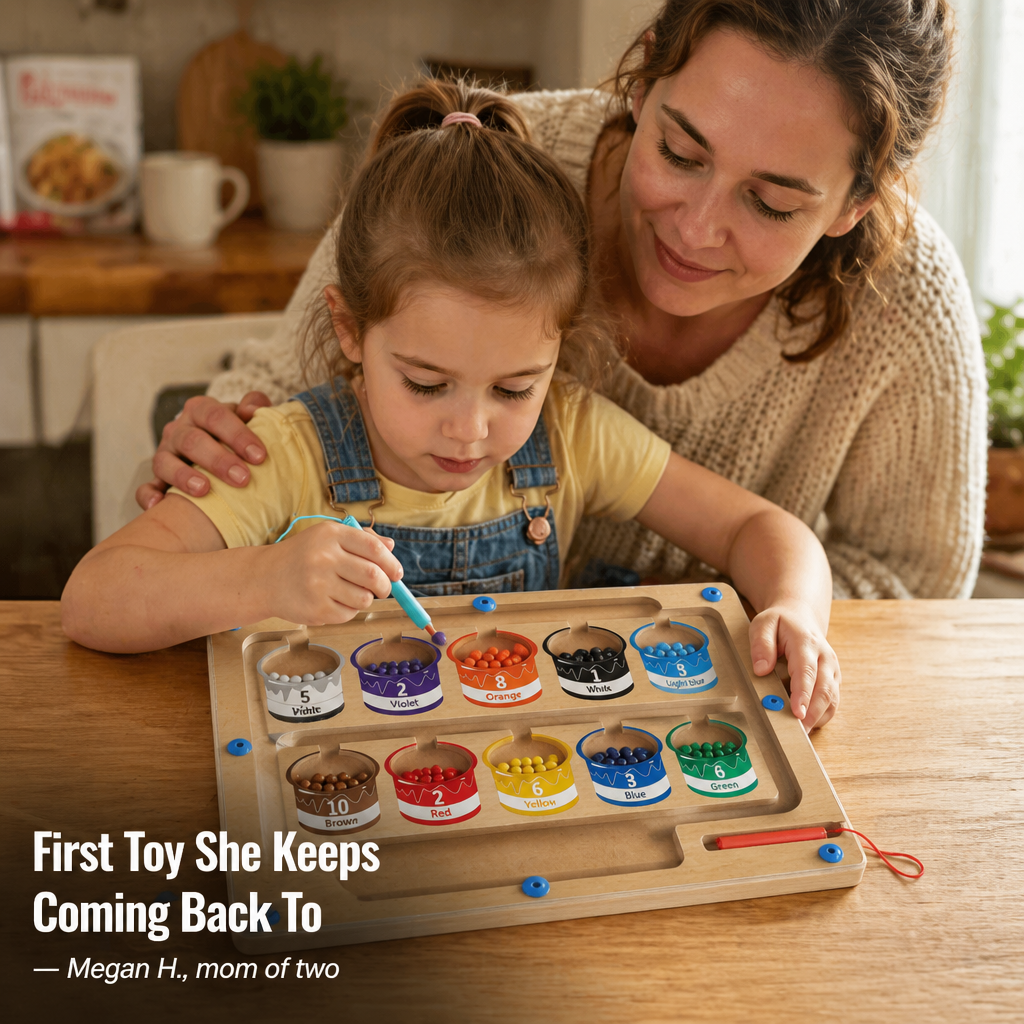 SparkTrail™ Magnetic Maze — Trade Screen Tantrums for 30 Minutes of Focused Play