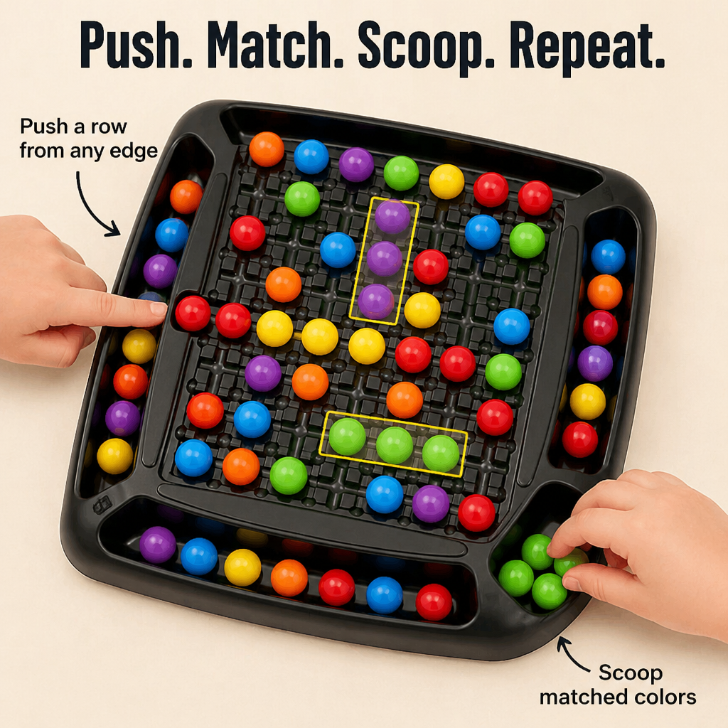 PrismPop™ — Pull Kids Off Screens with the Bead Game They Beg to Replay