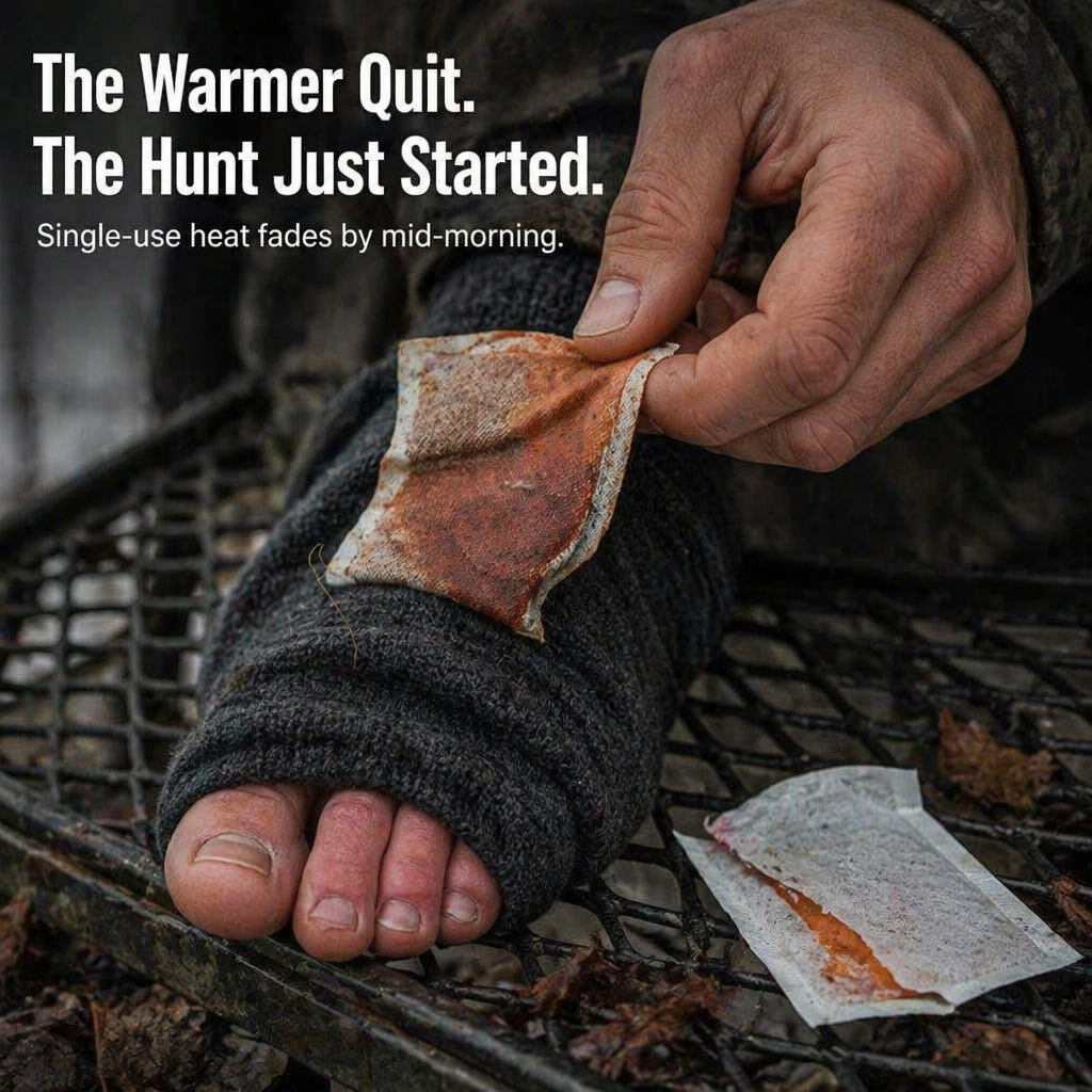 SolaceHeat™ Socks — Click Through 3 Heat Levels And Forget Frozen Toes