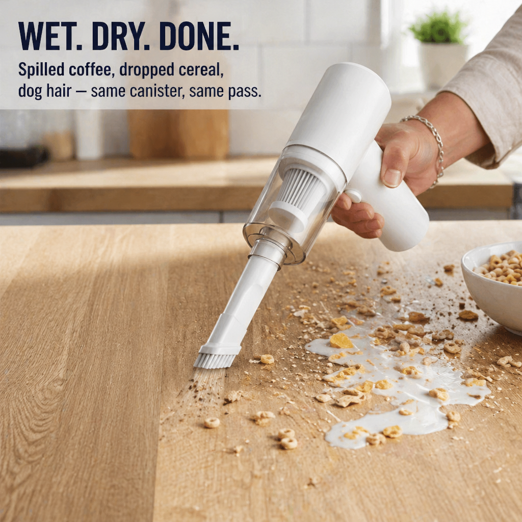 AirSculpt™ Cordless Master — Lift Crumbs, Dust & Pet Hair From Every Hidden Corner | 9000Pa Suction