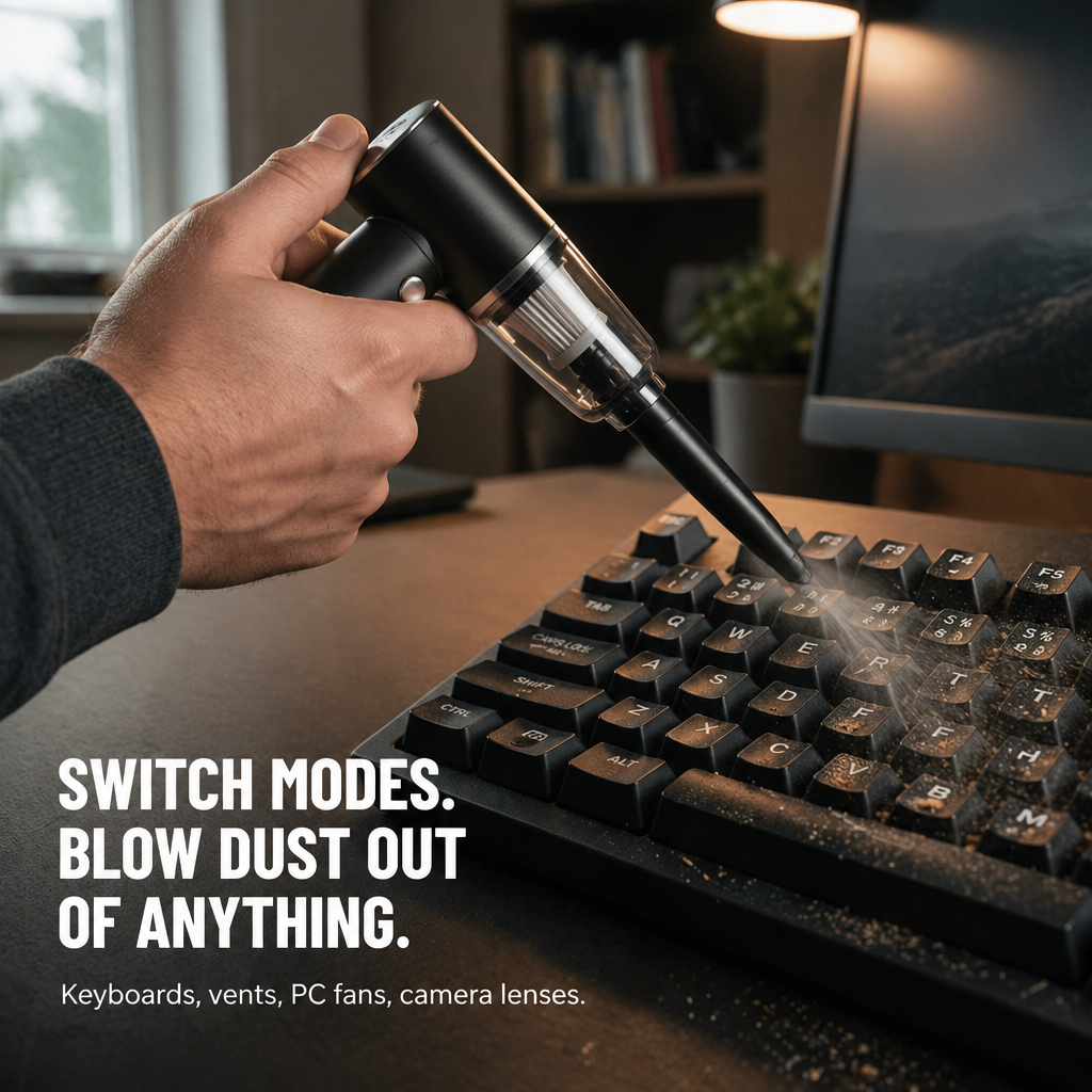 AirSculpt™ Cordless Master — Lift Crumbs, Dust & Pet Hair From Every Hidden Corner | 9000Pa Suction