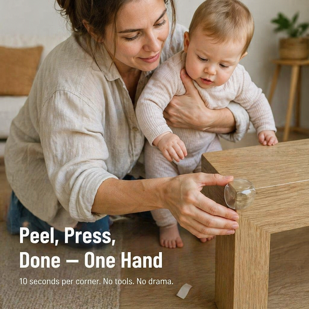 EverGuard™ — Invisible Corner Cushioning that Makes Your Home a Safe Haven