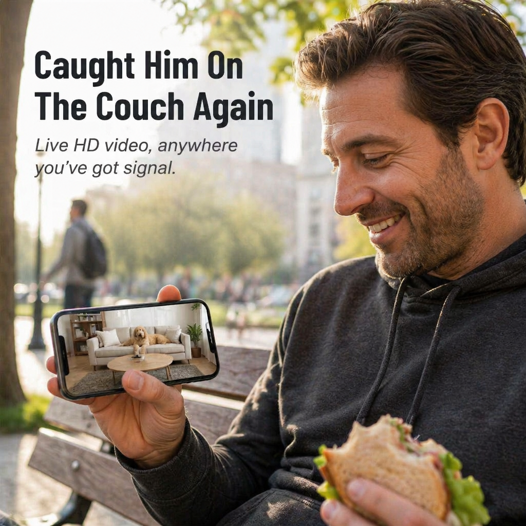 SecureSight™ — Watch Your Home, Baby & Pets Live From Any Phone, Anywhere