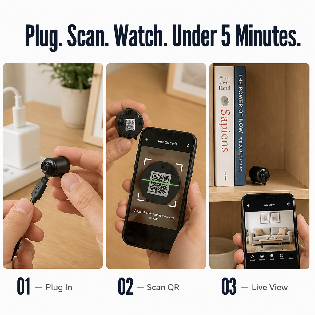 SecureSight™ — Watch Your Home, Baby & Pets Live From Any Phone, Anywhere