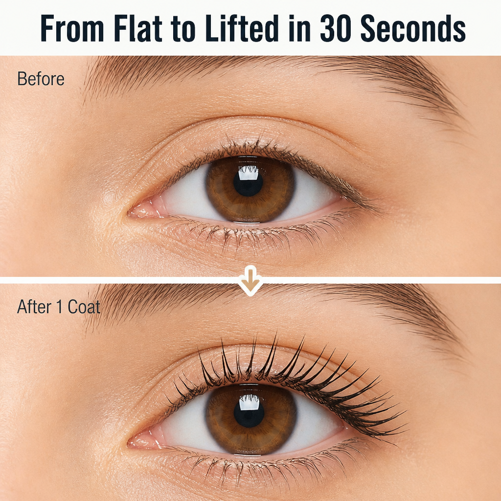 LuxLash™ — Lift, Lengthen & Lock In Lashes That Won't Smudge or Flake | 1+1 FREE TODAY