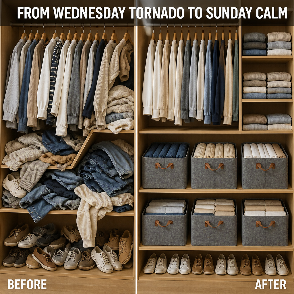 BoxyTidy™ — Sort Your Closet Once, Keep It Calm For Weeks