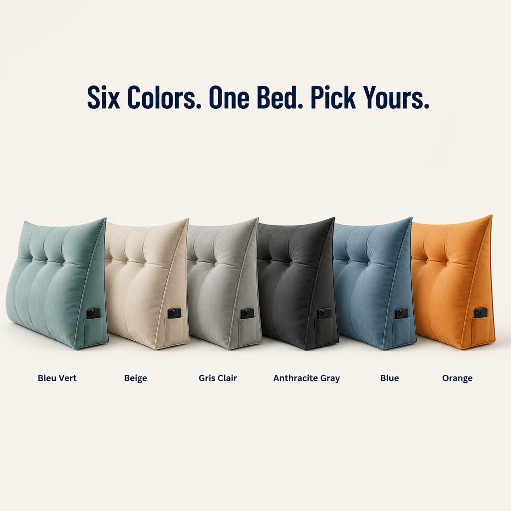 Luxorelax™ — Turn Your Bed Into a Back-Saving Reading Nook | Free Shipping Today