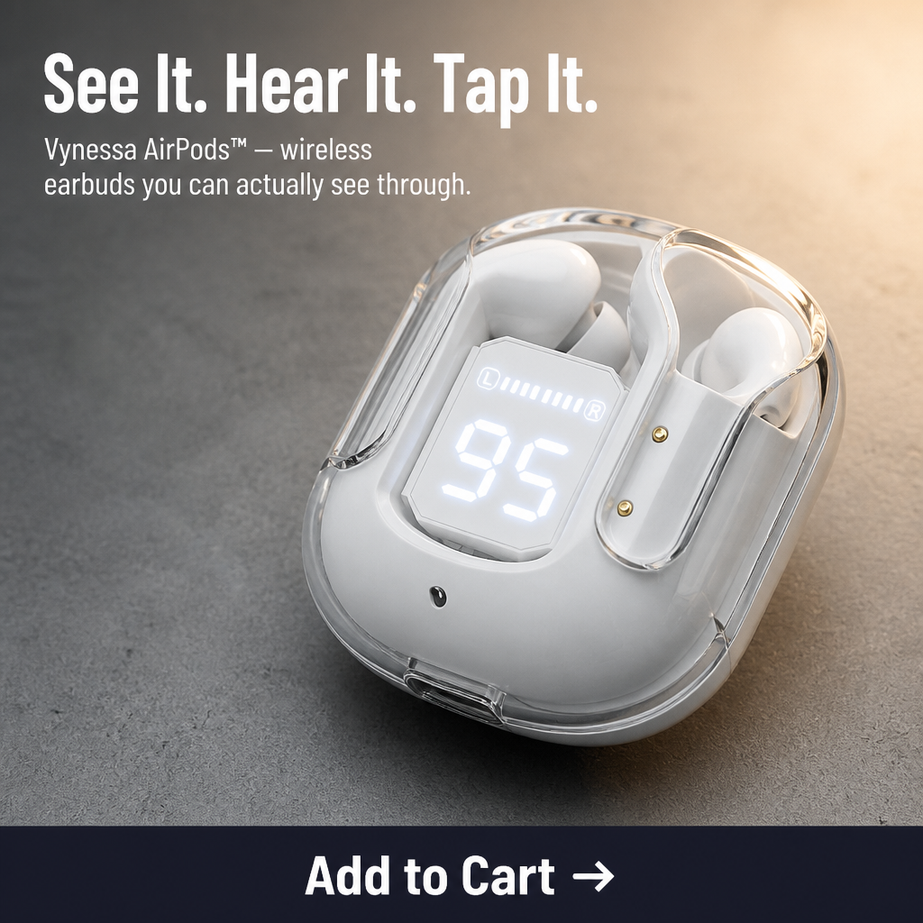 Vynessa™ — See the Battery, Skip the Wires, Feel Every Beat