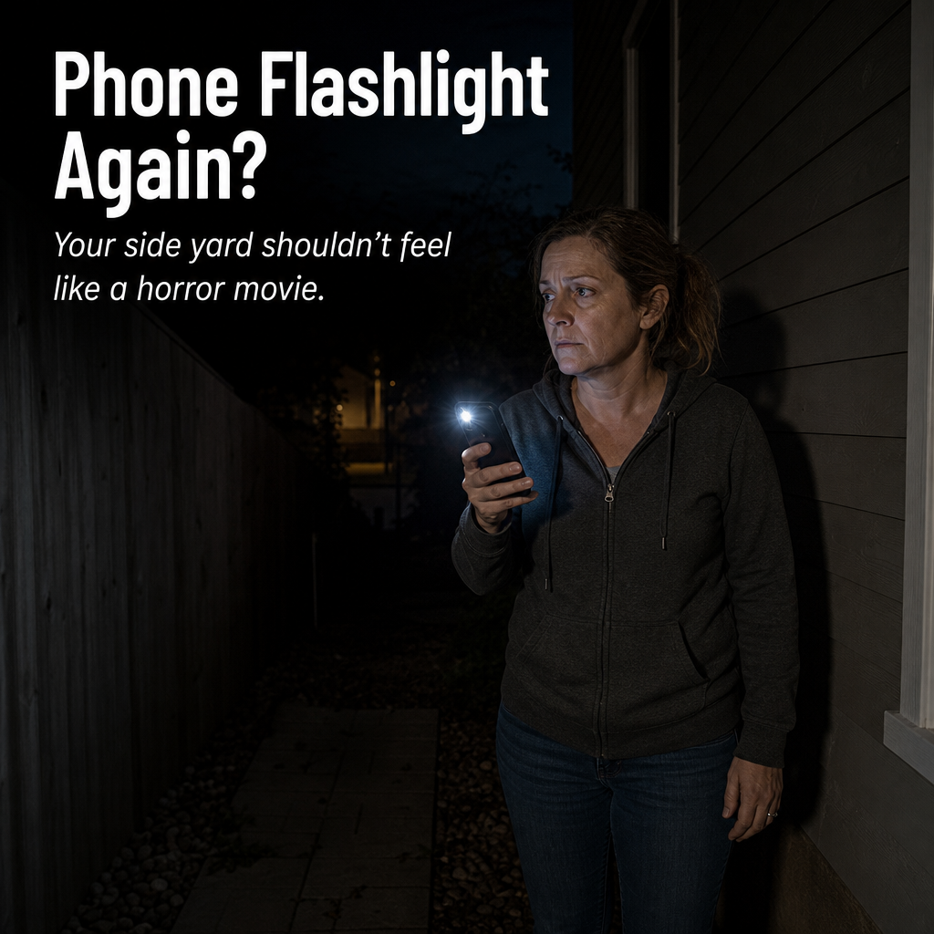 LumaBeam™ — Light Any Fence, Path or Backyard Without Drilling, Wiring or Batteries
