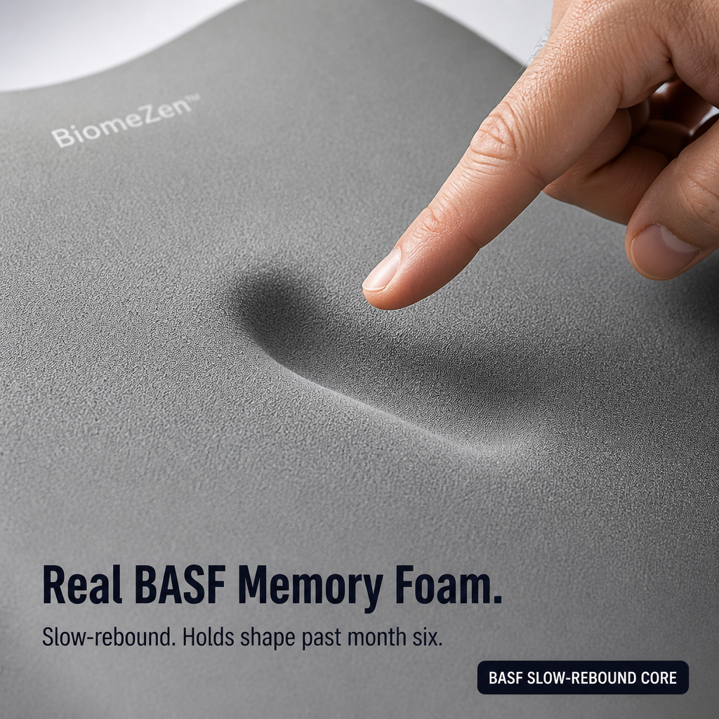 BiomeZen™ — Cradle Your Neck and Lock In Your Lower Back on Long Drives