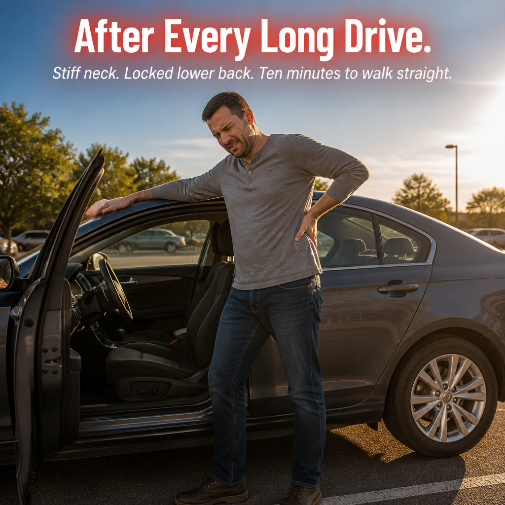 BiomeZen™ — Cradle Your Neck and Lock In Your Lower Back on Long Drives