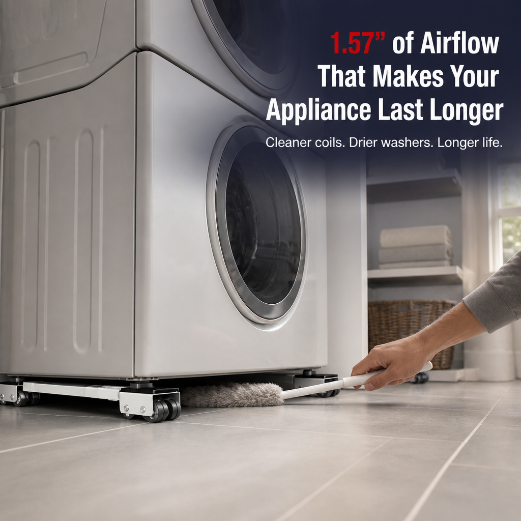 TitanGlide™ — Slide Your Heaviest Appliances Out in Seconds Without Lifting or Scratching