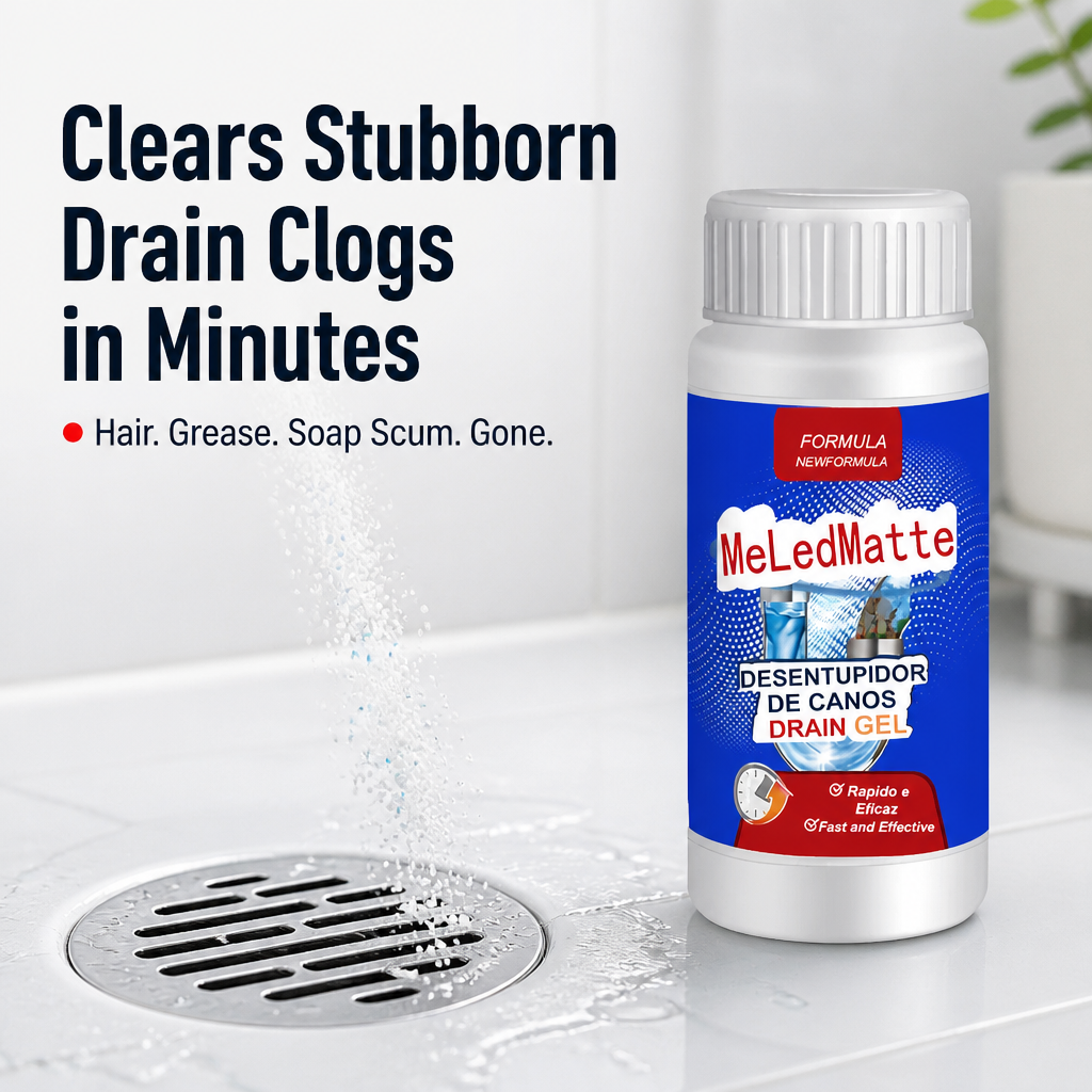 PipeSoothe™ — Clear Hair, Grease & Gunk Clogs Without Calling a Plumber | 1+1 FREE TODAY