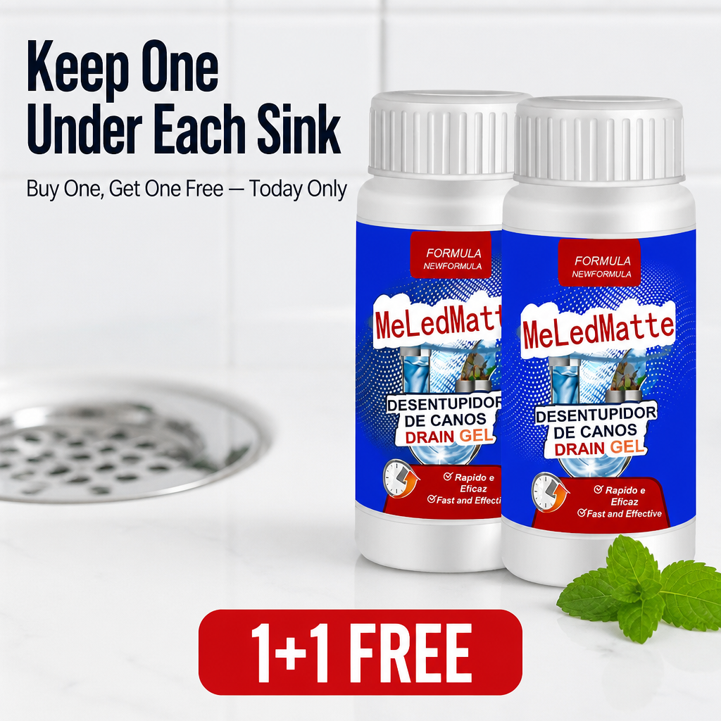 PipeSoothe™ — Clear Hair, Grease & Gunk Clogs Without Calling a Plumber | 1+1 FREE TODAY