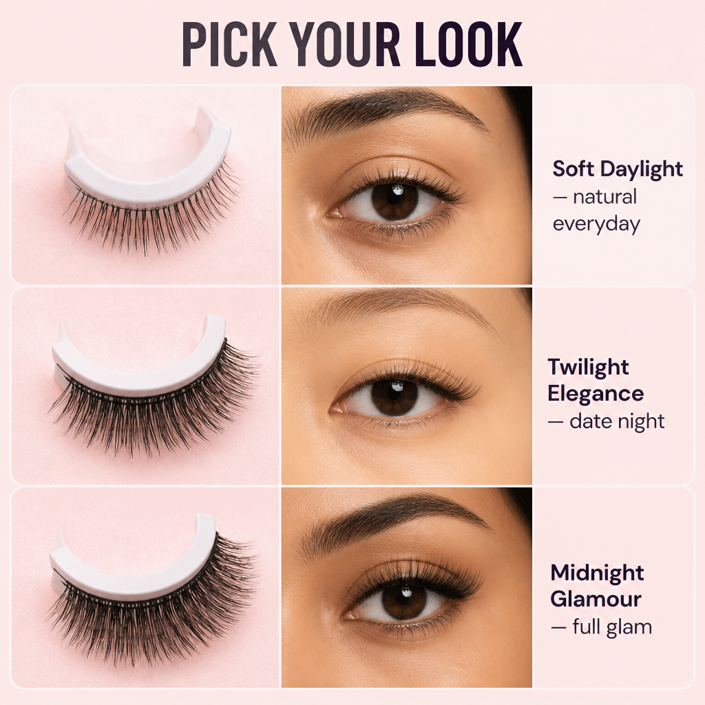 RamoraMuse™ — Press On Full Lashes in 3 Seconds Without Glue or Magnets
