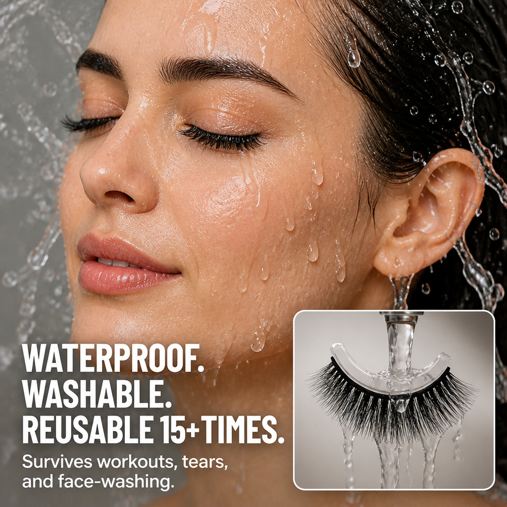 RamoraMuse™ — Press On Full Lashes in 3 Seconds Without Glue or Magnets