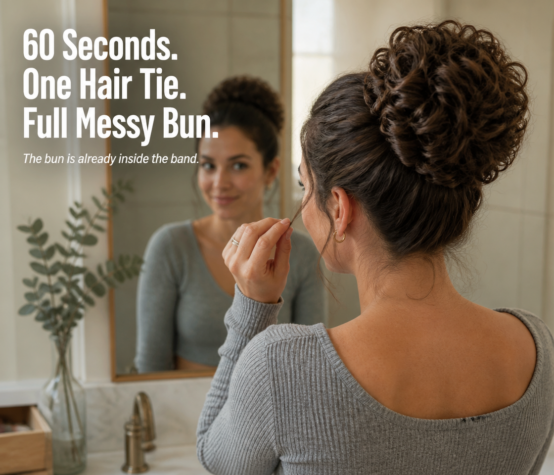 ViviSilk™ — Wrap, Twist & Wear a Full Messy Bun in Under a Minute