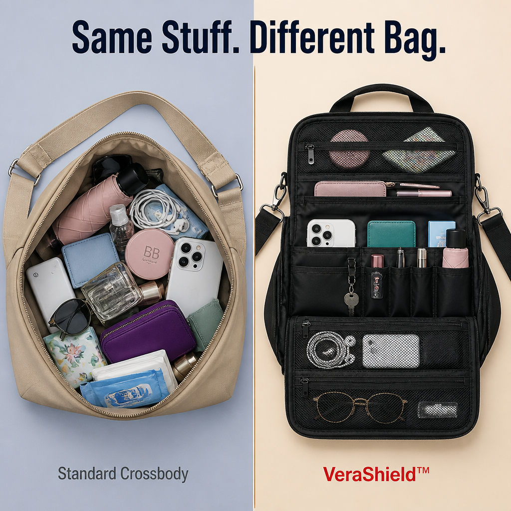 VeraShield™ — Pack Smart, Walk Easy & Skip the Pickpocket Worry