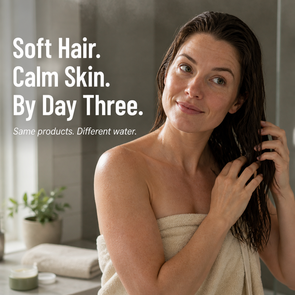AquaPulse™ — Filter Out The Water That's Drying Out Your Hair And Skin