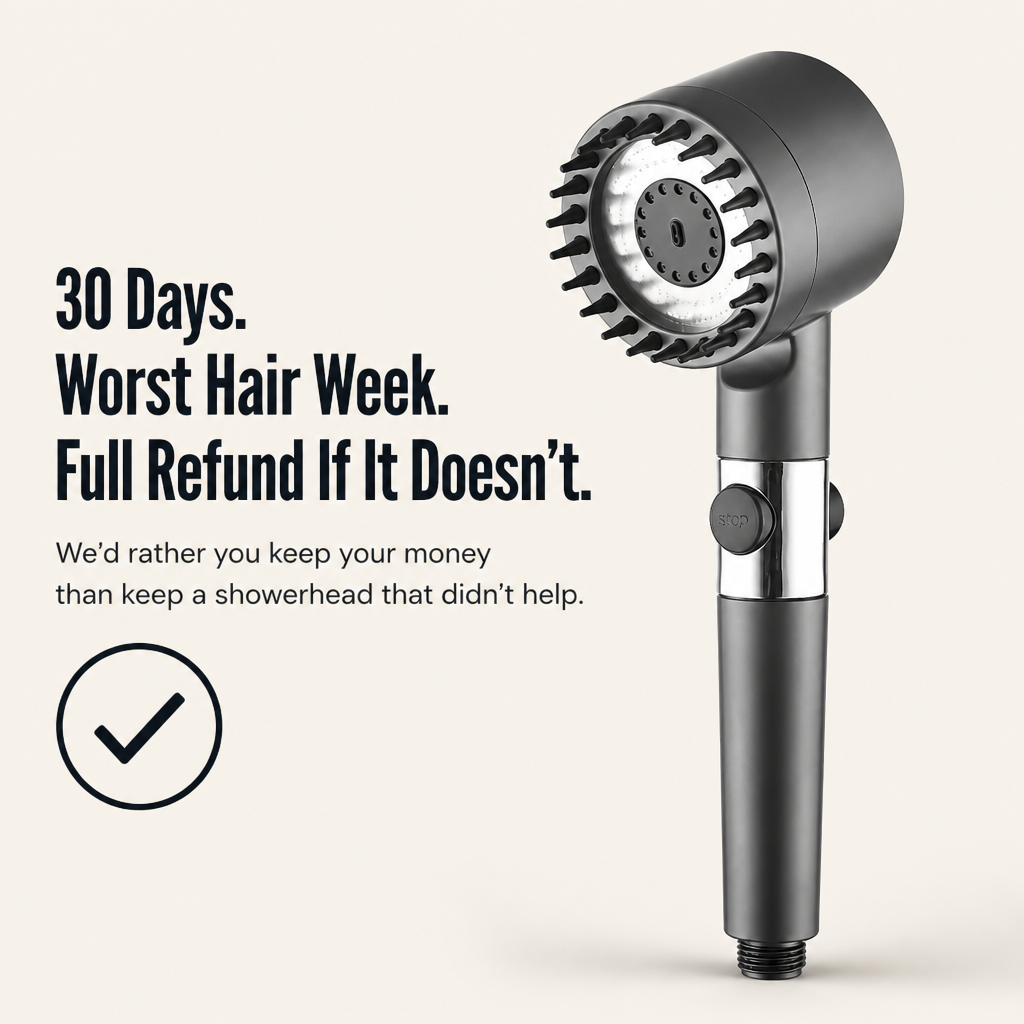 AquaPulse™ — Filter Out The Water That's Drying Out Your Hair And Skin