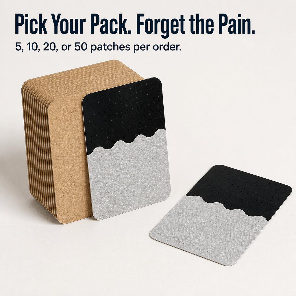AkoraSoothe™ — Melt Stubborn Knots in Minutes With Self-Heating Patches
