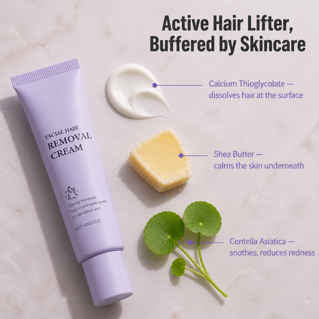 VelvetSheer™ — Wipe Away Peach Fuzz In Minutes Without Burn or Chemical Smell