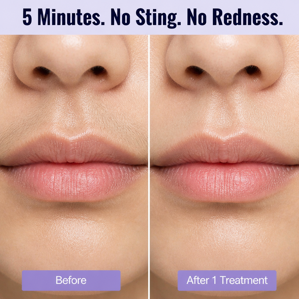 VelvetSheer™ — Wipe Away Peach Fuzz In Minutes Without Burn or Chemical Smell