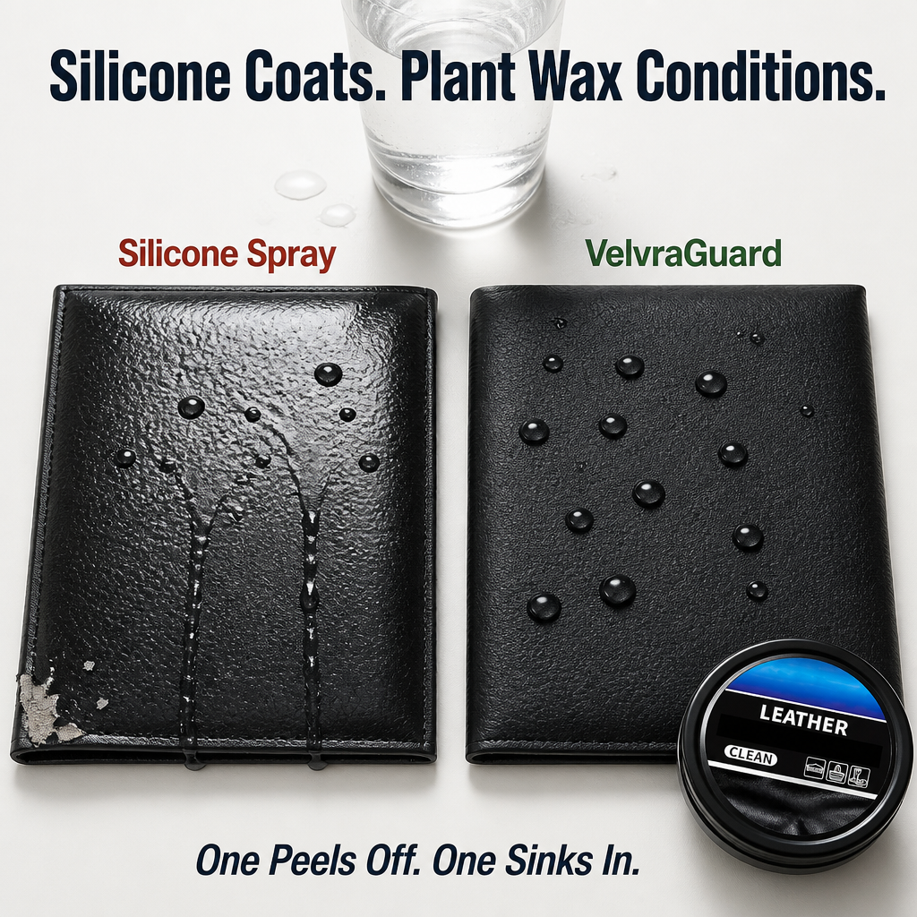 VelvraGuard™ — Revive Cracked Leather, Seal Out Stains & Restore The Soft Touch