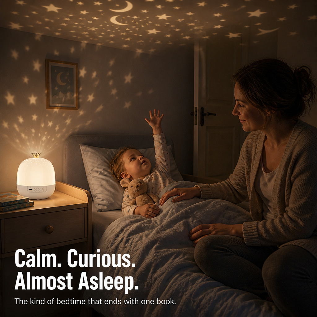 CelestiDream™ — End Bedtime Battles With a Calming Galaxy in Minutes