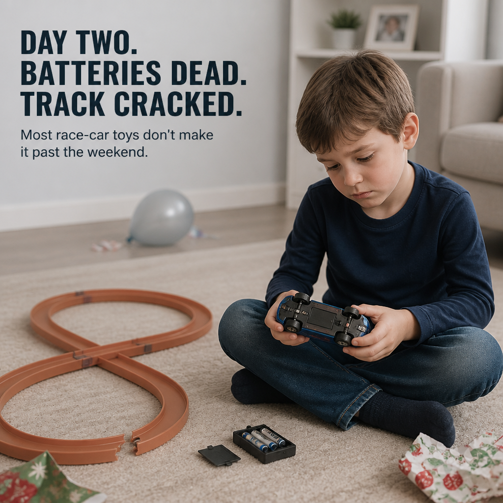 TurboTwist™ — Bend, Loop & Race Anywhere Without a Single Battery