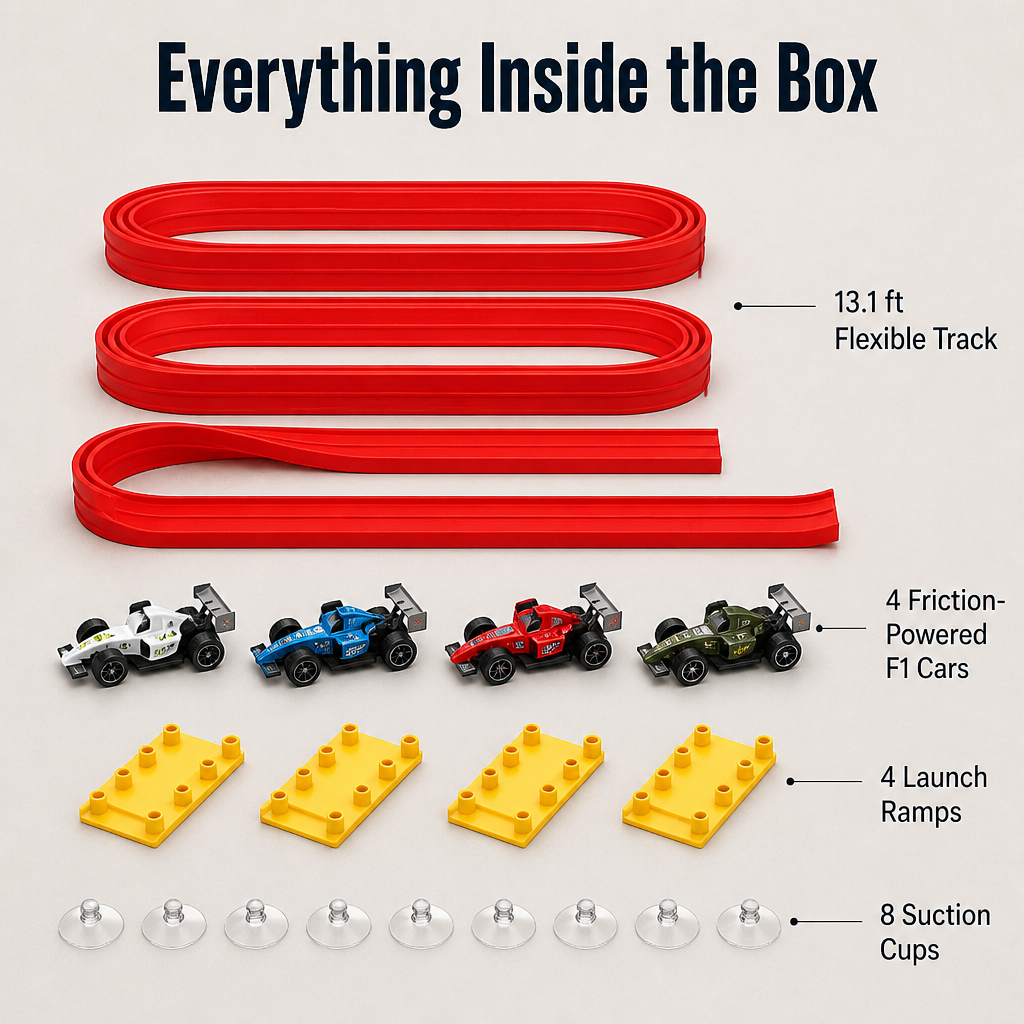 TurboTwist™ — Bend, Loop & Race Anywhere Without a Single Battery
