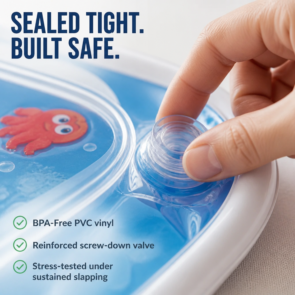 MarinaSplash™ — Turn Tummy Time Tears Into 10 Minutes of Belly Laughs