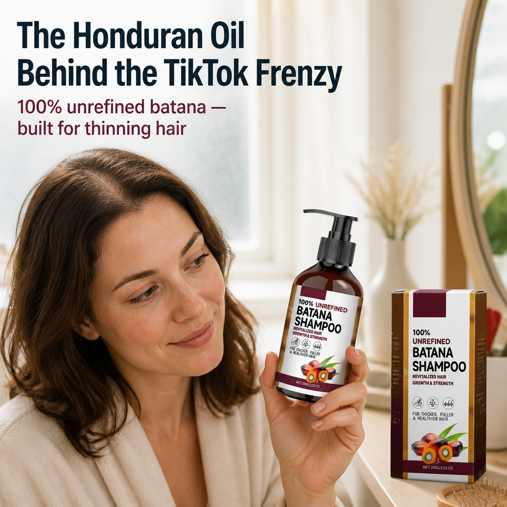 VitaFleur™ — Thicken Fragile, Thinning Hair with 100% Unrefined Honduran Batana