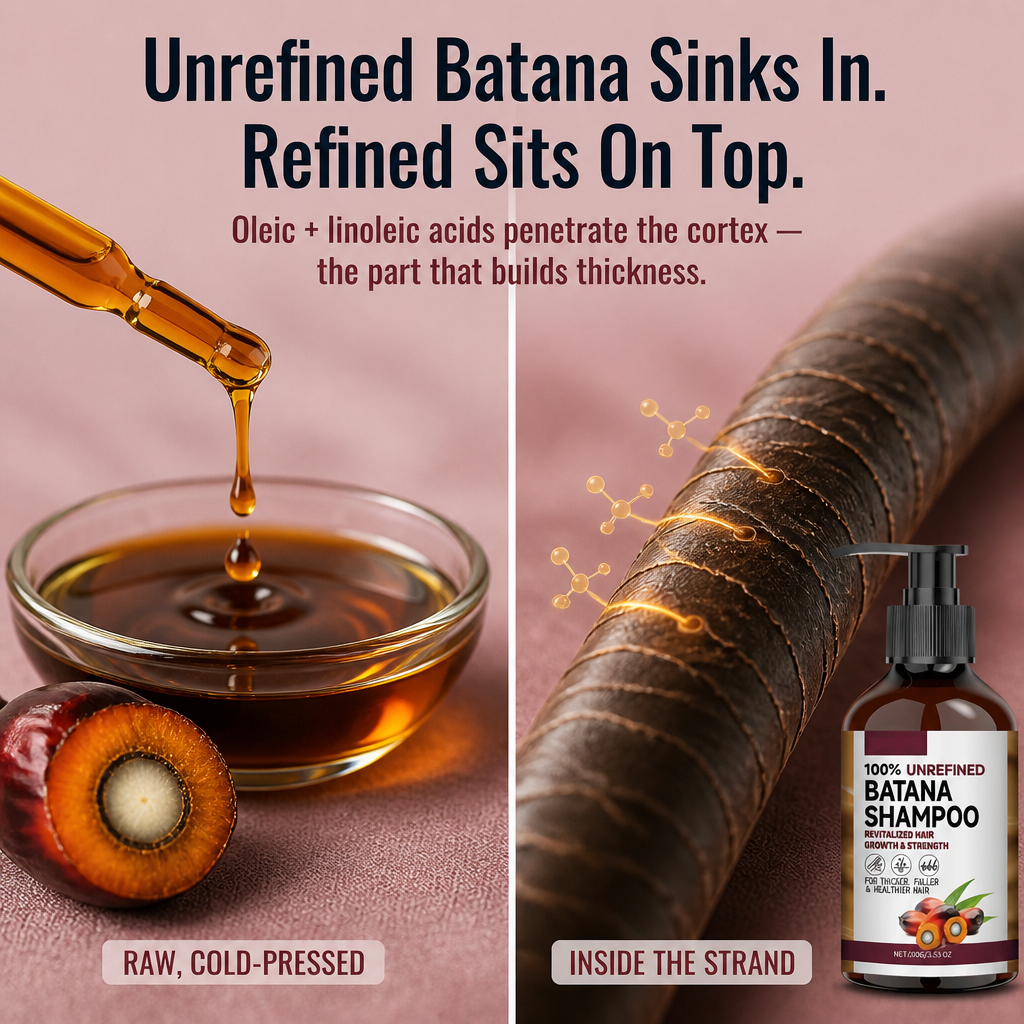 VitaFleur™ — Thicken Fragile, Thinning Hair with 100% Unrefined Honduran Batana