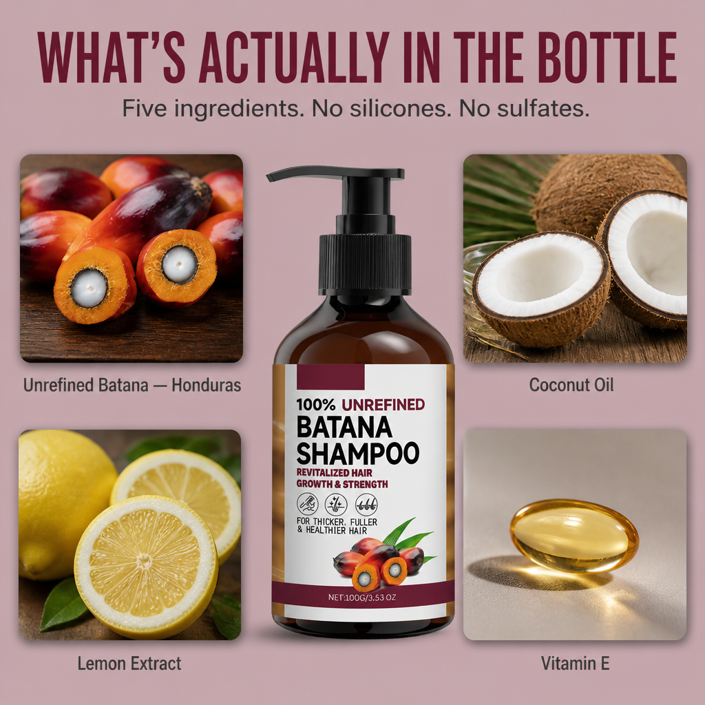 VitaFleur™ — Thicken Fragile, Thinning Hair with 100% Unrefined Honduran Batana