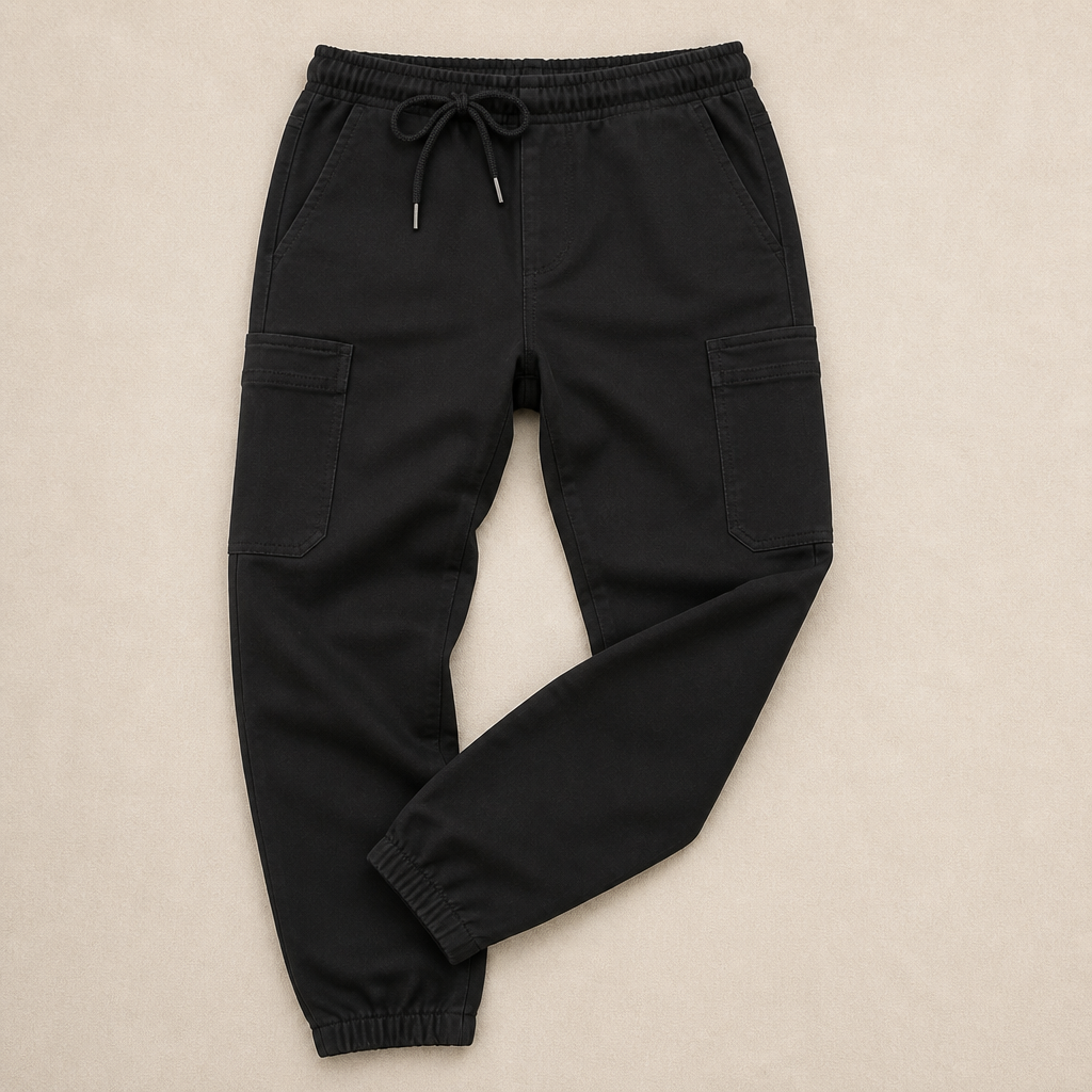 CasualFlex™ – Easy-Wear Stretch Cargo Pants with Drawcord Waist