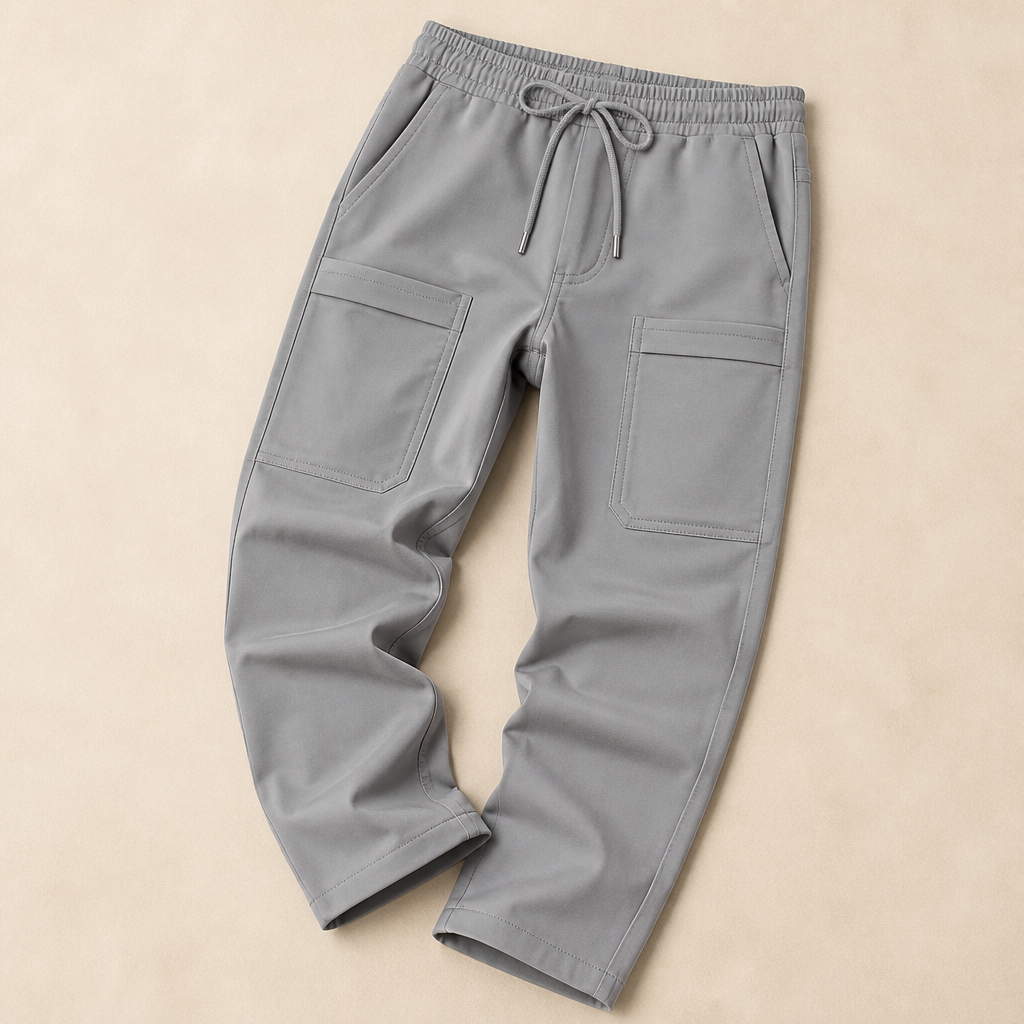 CasualFlex™ – Easy-Wear Stretch Cargo Pants with Drawcord Waist