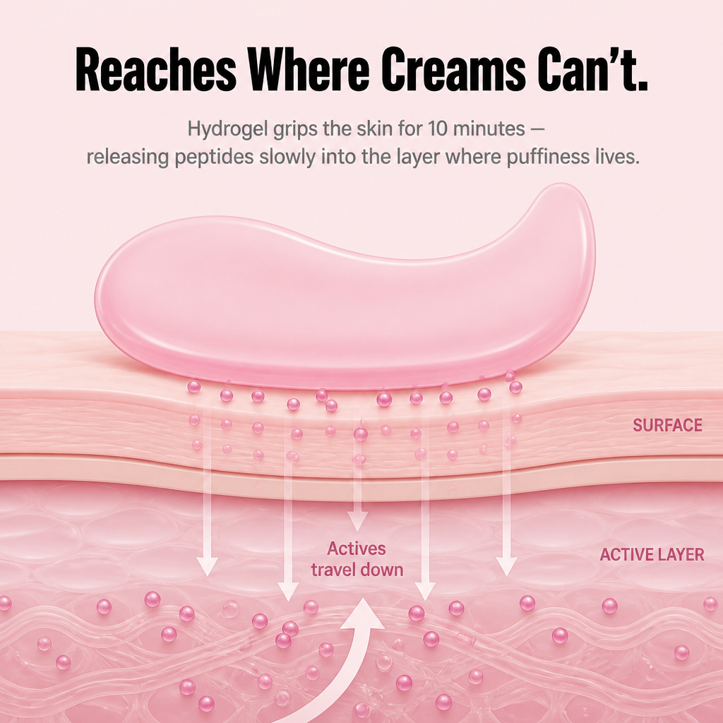 Luminevea™ — De-Puff Tired Eyes in 10 Minutes With 4-Peptide Hydrogel Patches