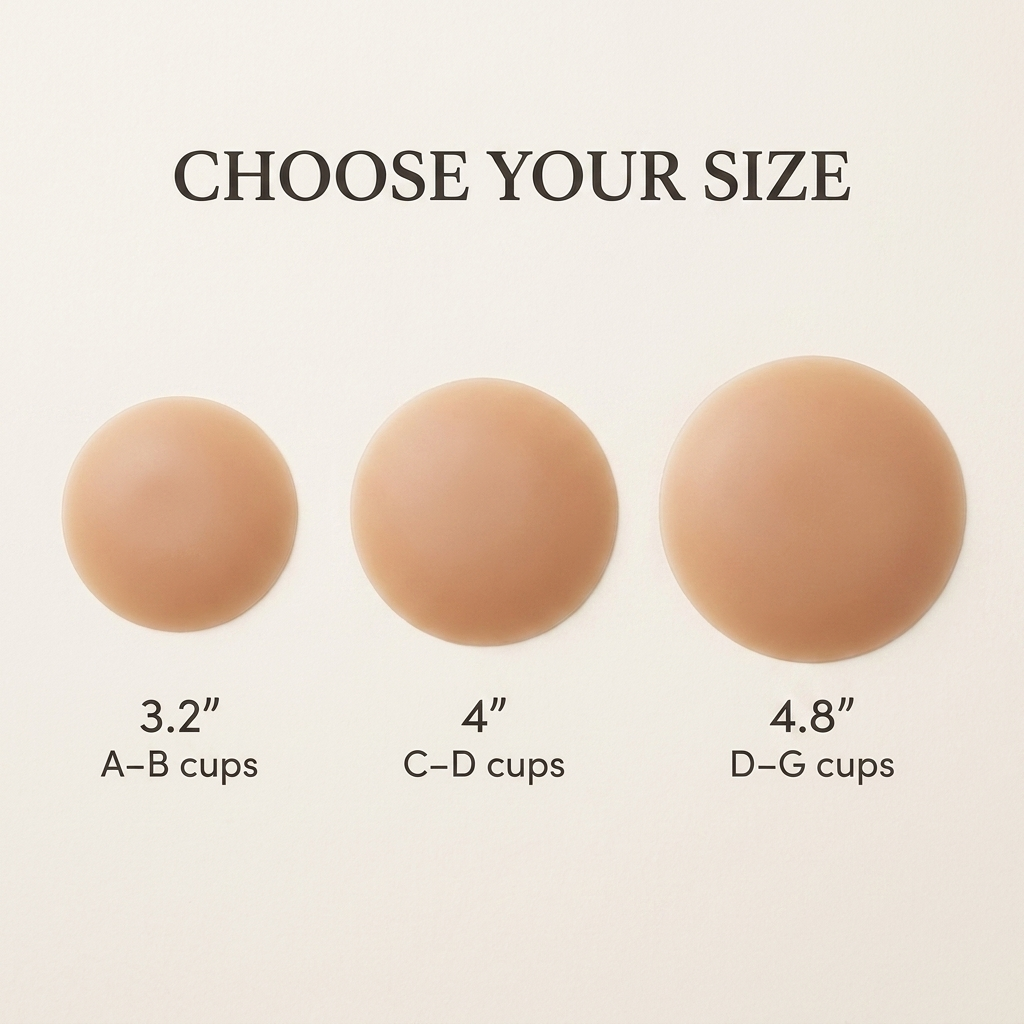 SereneSilk™ – Ultra-Thin Reusable Silicone Nipple Covers
