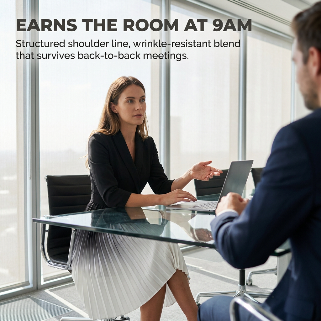 RadianceWave™ — Wear One Dress From Boardroom Pitch to Rooftop Dinner