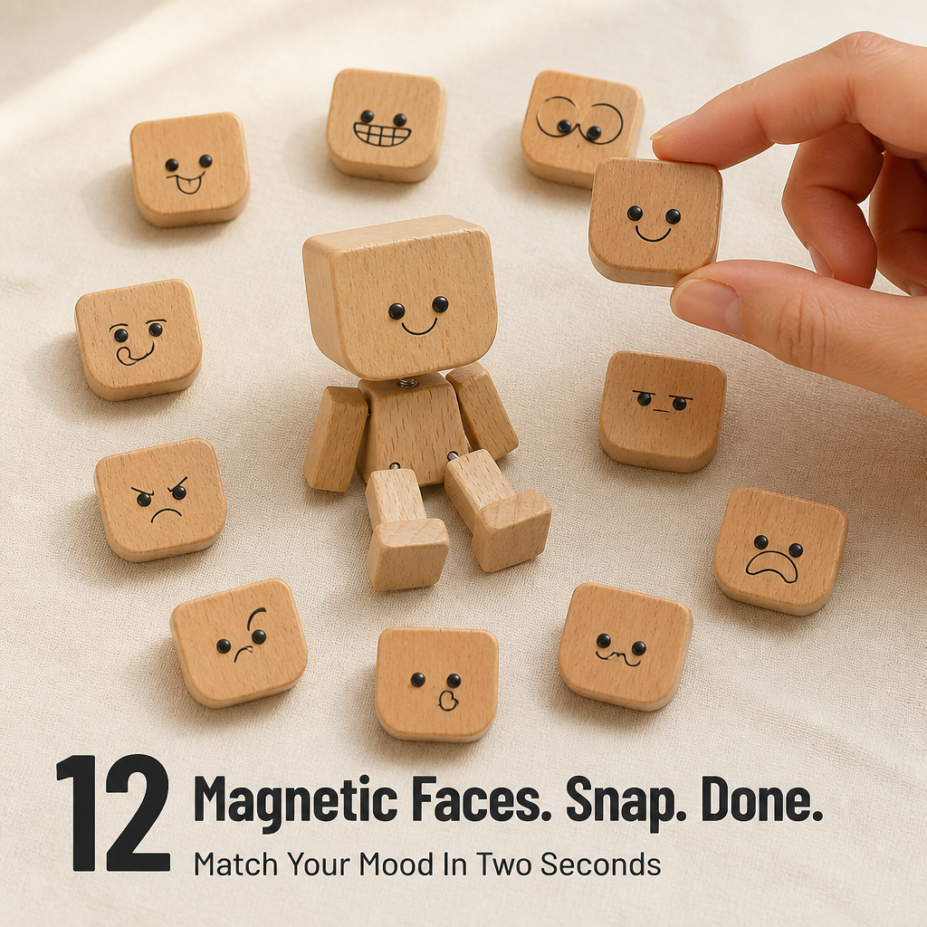 SwayBuddie™ — Bring Your Dashboard To Life With 12 Swappable Magnetic Faces