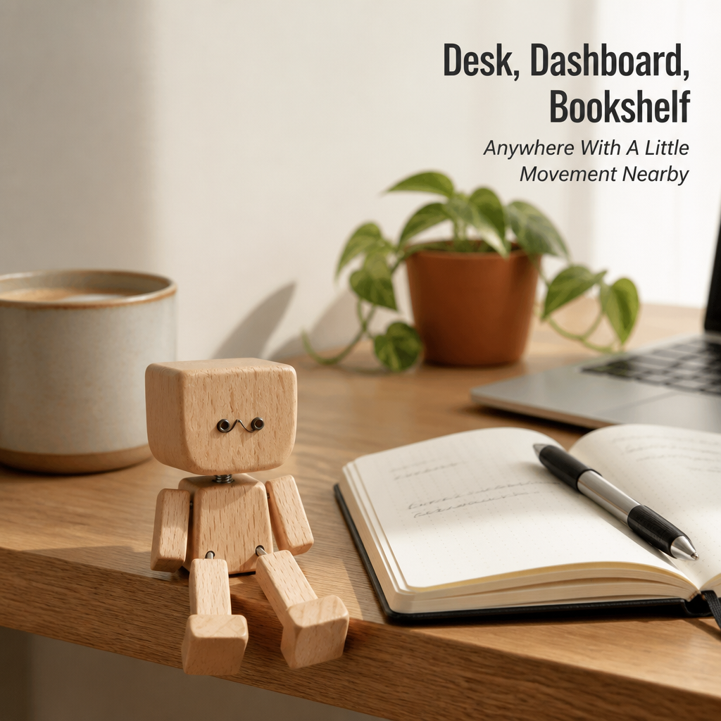 SwayBuddie™ — Bring Your Dashboard To Life With 12 Swappable Magnetic Faces
