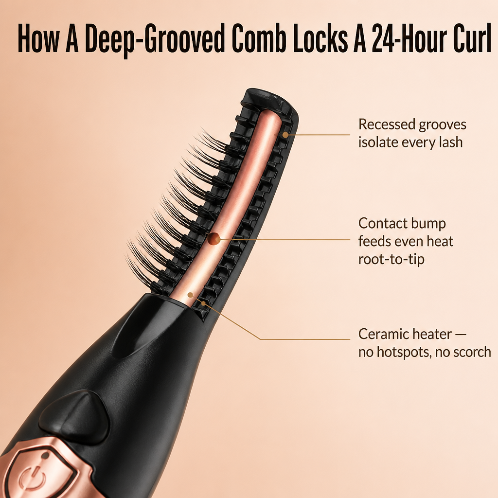 VeluxeCurl™ — Lift Stick-Straight Lashes Into A 24-Hour Salon Curl