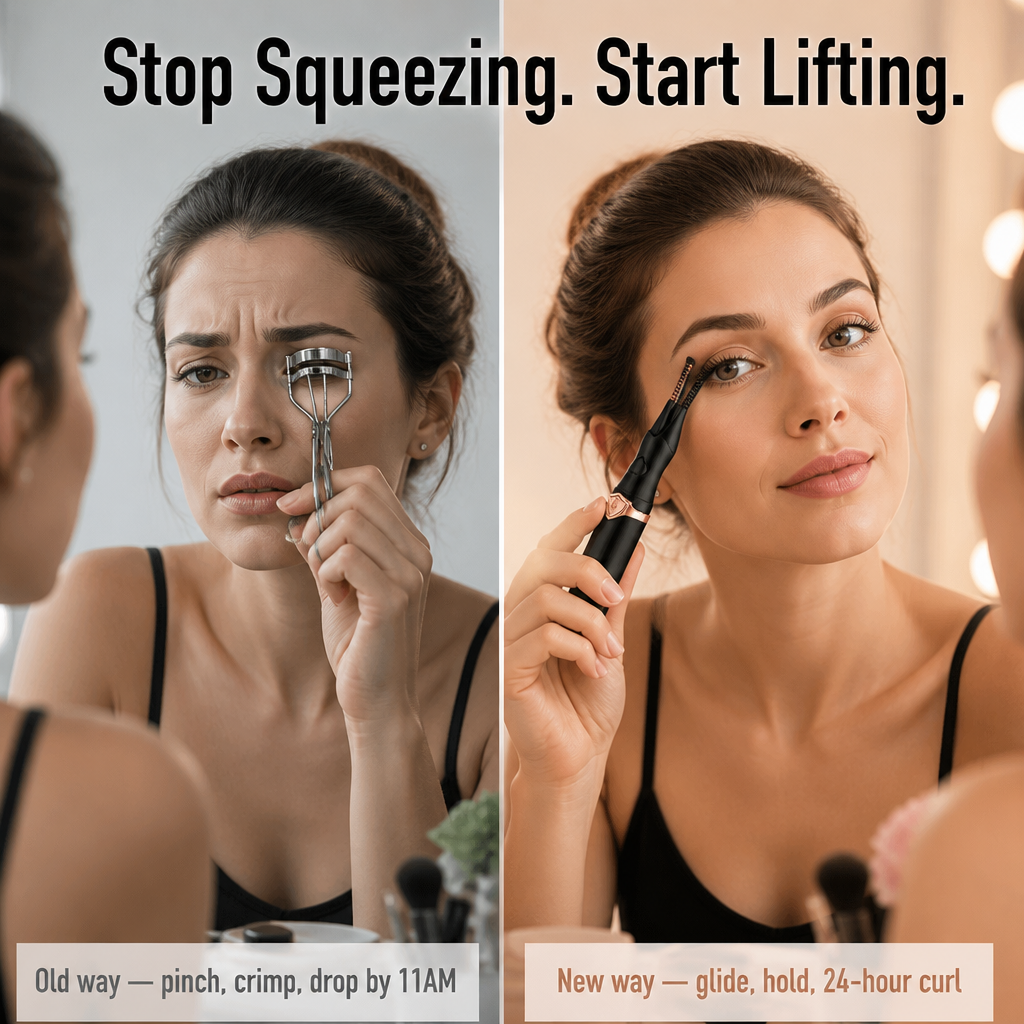 VeluxeCurl™ — Lift Stick-Straight Lashes Into A 24-Hour Salon Curl