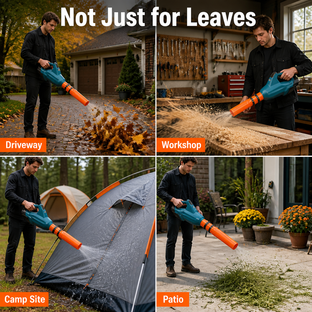 TurboBreeze™ — Double Your Blower's Airflow and Clear Leaves Twice as Fast