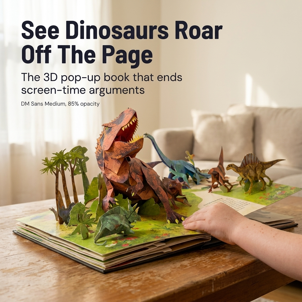 RexQuest™ — Get Your Dino-Obsessed Kid Reading Until The Book Falls Apart
