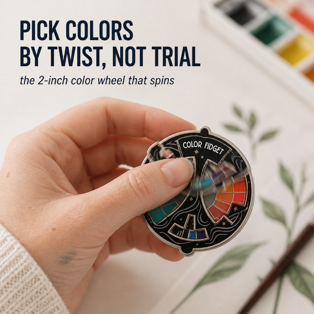 ColorSpin™ — Pick Color Palettes by Twist, Not by Trial and Error