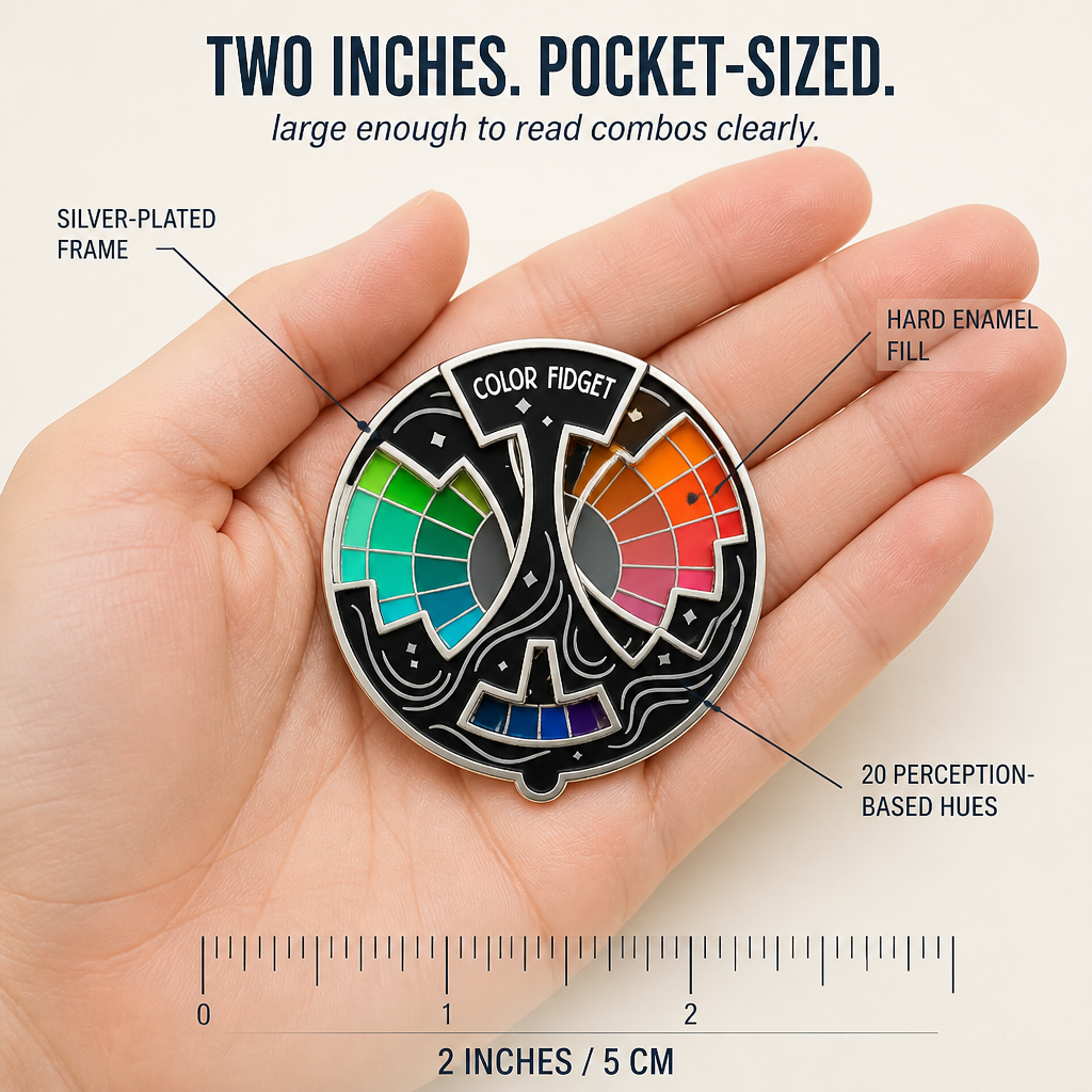 ColorSpin™ — Pick Color Palettes by Twist, Not by Trial and Error