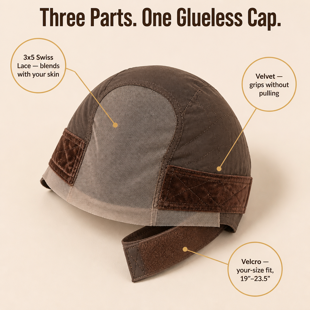 SilkyHold™ — Lock In Your Lace Front Without Glue, Tape, or Edge Damage