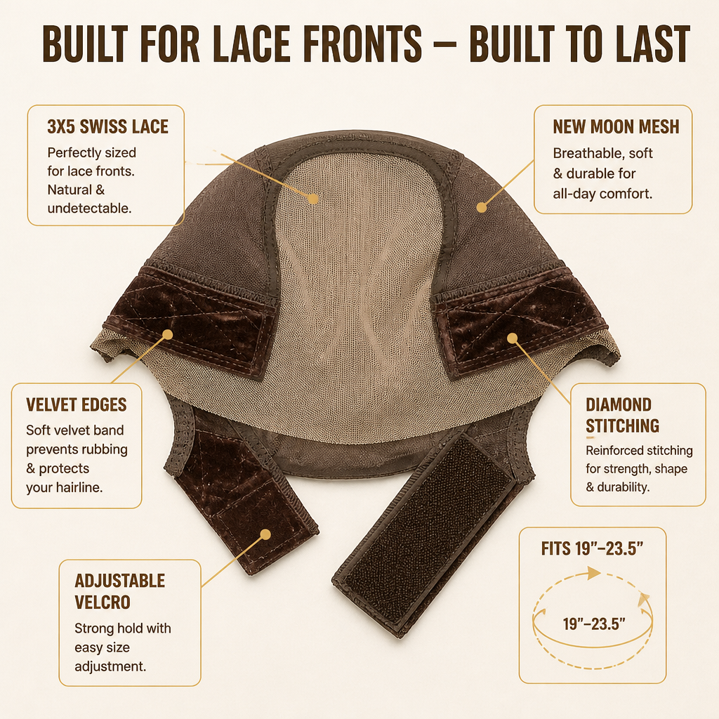 SilkyHold™ — Lock In Your Lace Front Without Glue, Tape, or Edge Damage